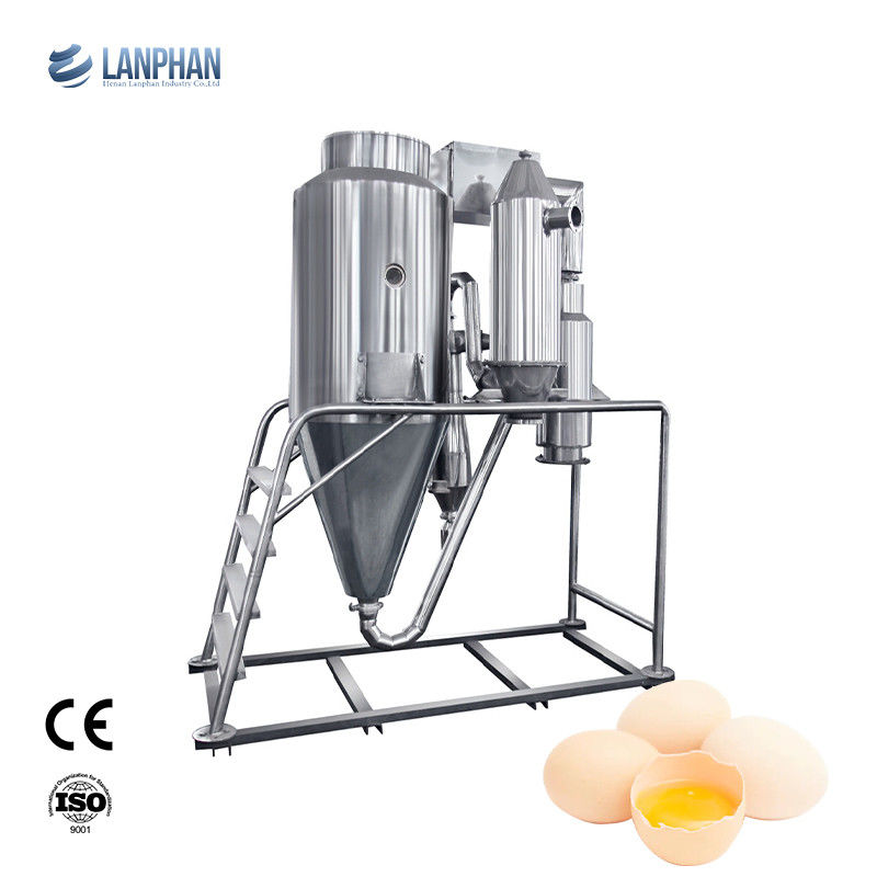Centrifuge spuitdroger van 22000 t/min met 10 kg/h waterverdamping voor poederproductie in het laboratorium