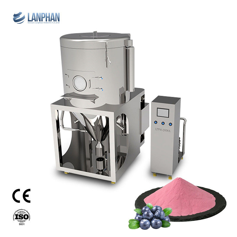 Centrifuge spuitdroger van 22000 t/min met 10 kg/h waterverdamping voor poederproductie in het laboratorium