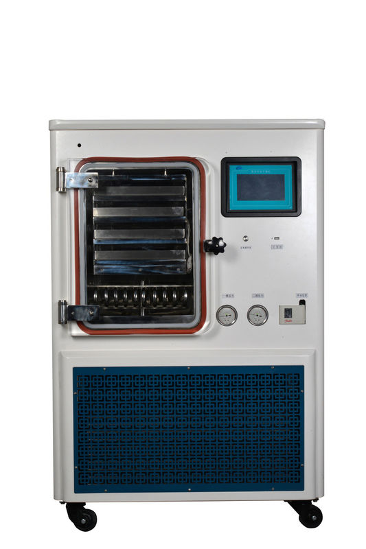 Laboratorium vriesdroger vriesdroger met luchtgekoeld systeem, 6 kg/24u wateropvangcapaciteit en < -75°C koude-valtemperatuur