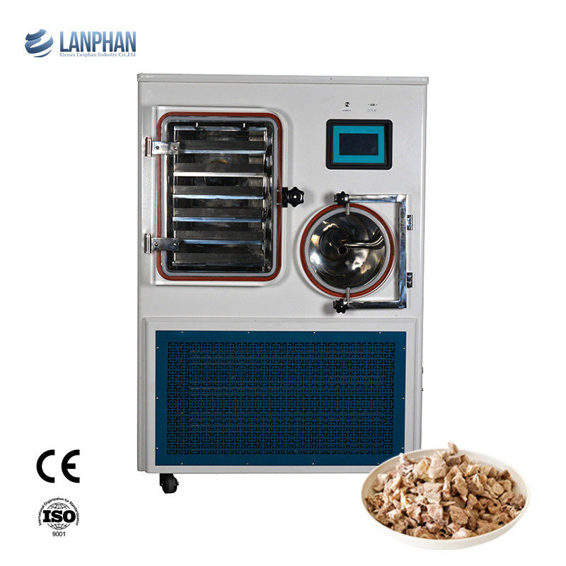 Laboratorium vriesdroger vriesdroger met luchtgekoeld systeem, 6 kg/24u wateropvangcapaciteit en < -75°C koude-valtemperatuur
