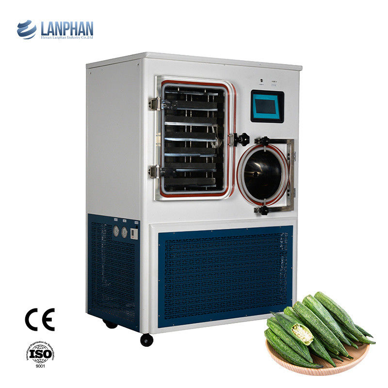 Laboratorium vriesdroger vriesdroger met luchtgekoeld systeem, 6 kg/24u wateropvangcapaciteit en < -75°C koude-valtemperatuur