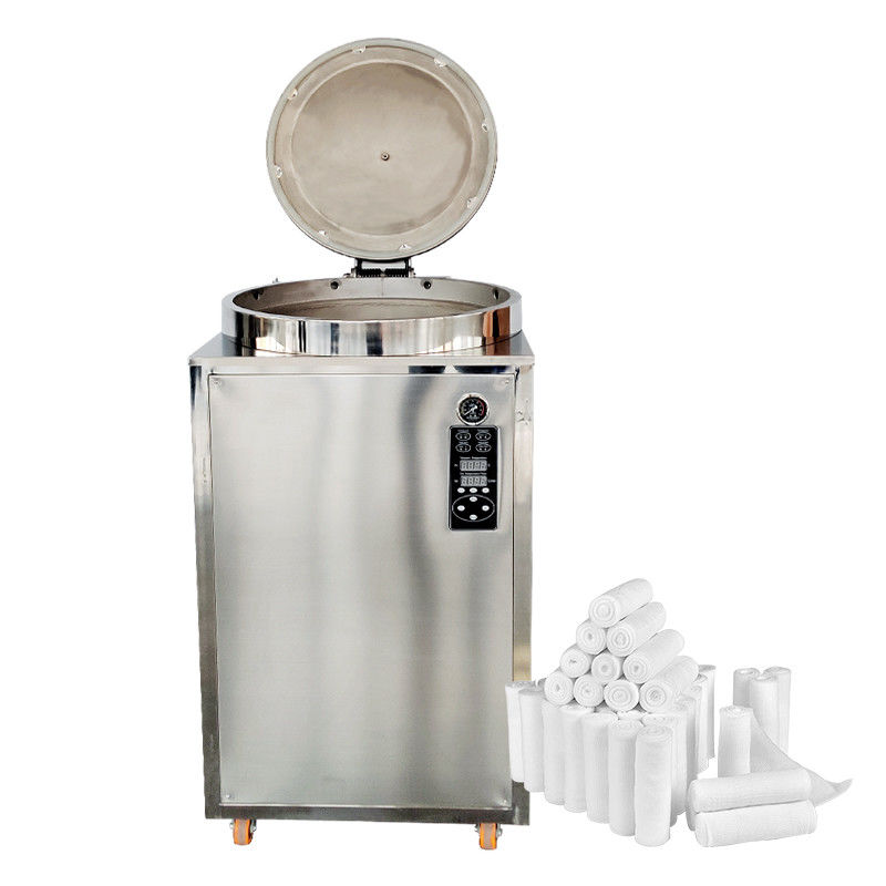 Hoge druk 200 liter verticale autoklaafstoomsterilisator met werkdruk van 0,22 MPa