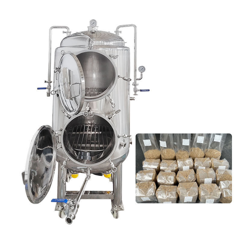220V enkelfasige verticale autoklaafstoomsterilisator met 330L capaciteit en werkdruk van 15 PSI