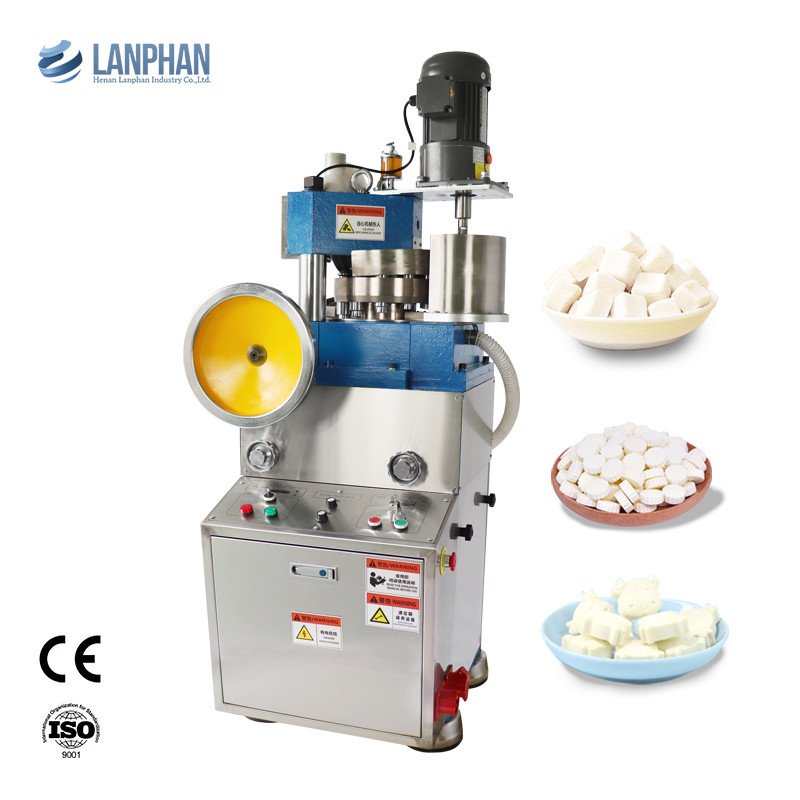 Multi-Punch Tablet Press Rotary Candy Tableting Machine voor laboratorium en farmaceutisch gebruik