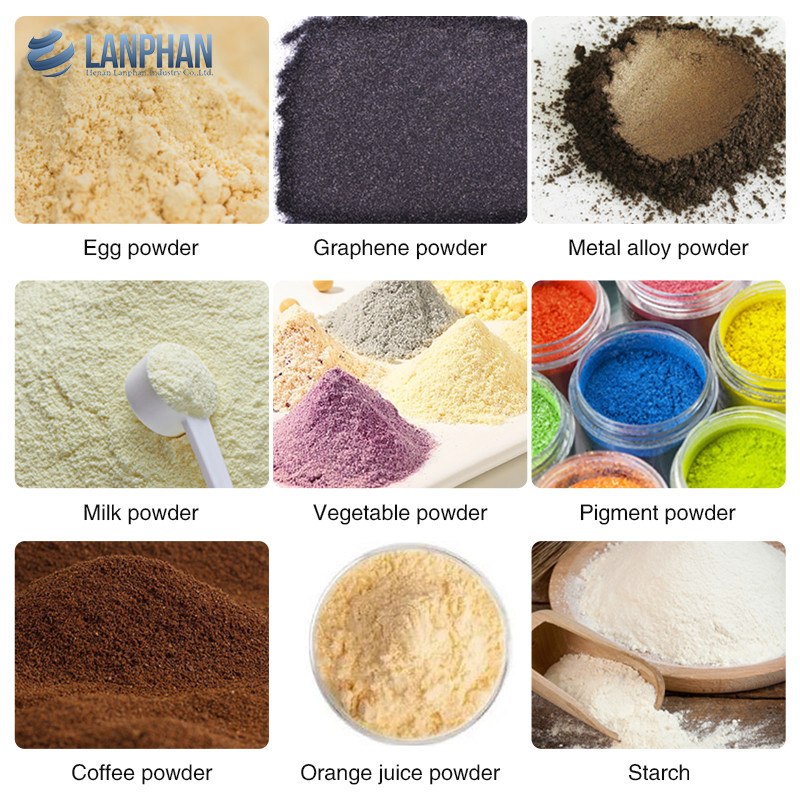 3L/H High Speed Centrifugal Spray Dryer voor Instant Coffee Egg Milk Powder