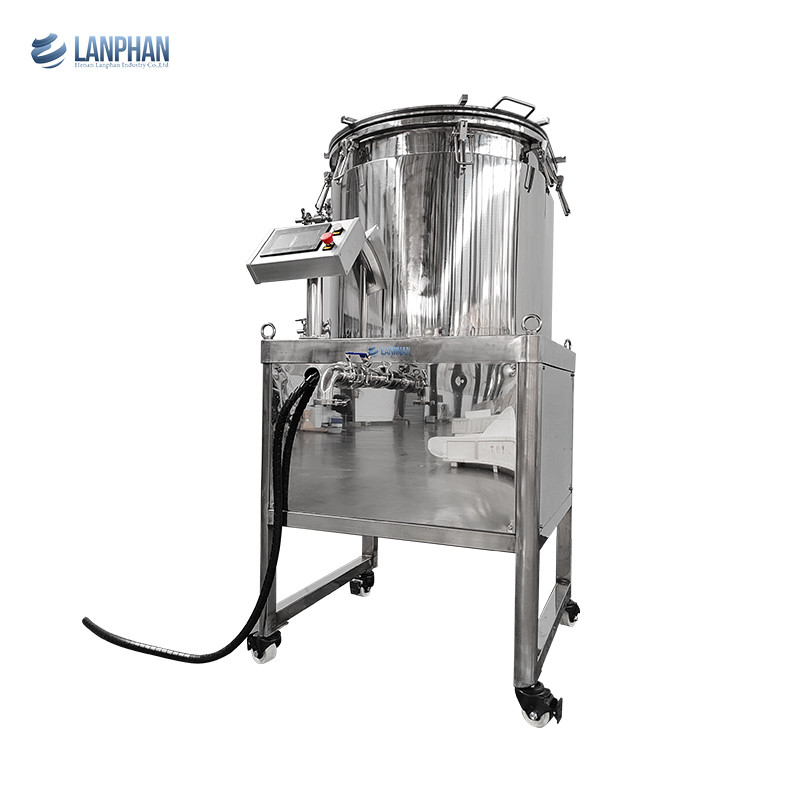 IJswater Bubble Hash Trichome Separator Machine 75 Gallon Koeloppervlakte 1,35m2