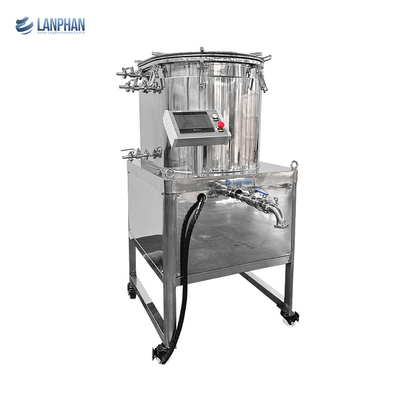 Commerciële ijswater oplosmiddelloze extractor Bubble Hash Vortex Trichome Separator oplosmiddelloze extractie