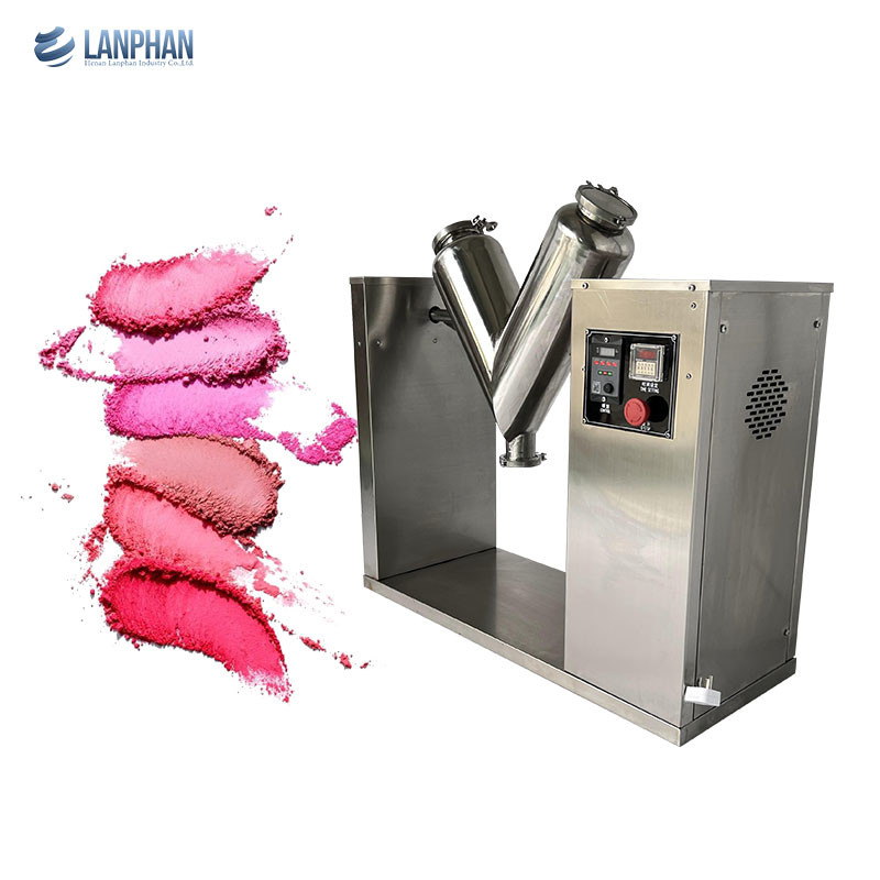 2l-300l industriële poederblenders enkelvoudige dubbele arm V-type mixer droog poederdeeltjesmixer