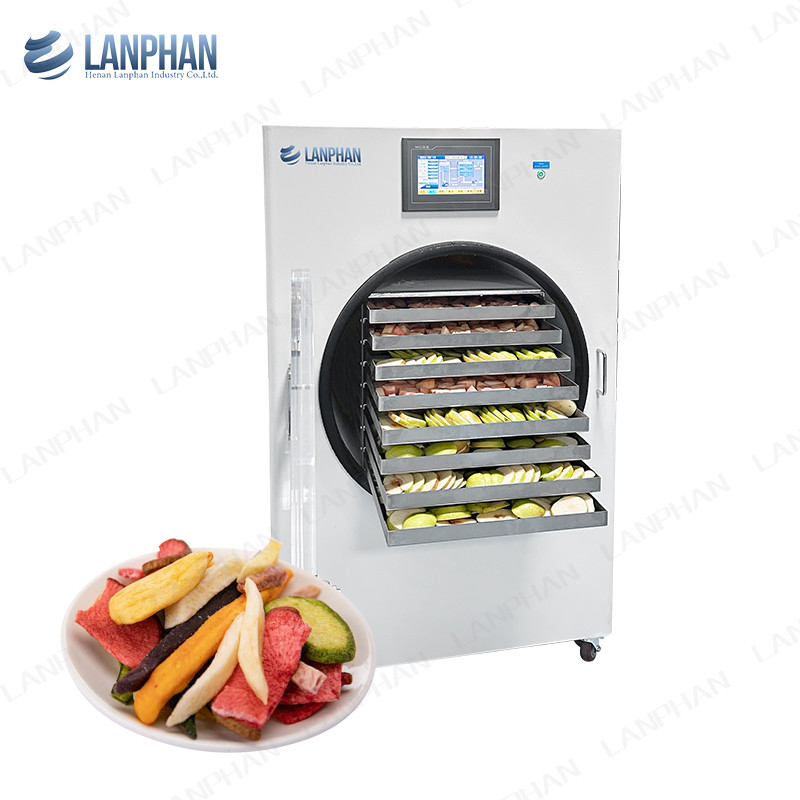 40 kg Bessen Fruit Vacuüm Vriesdroger Lyophilizer Candy Komkommer 8 bakken Vriesdroger