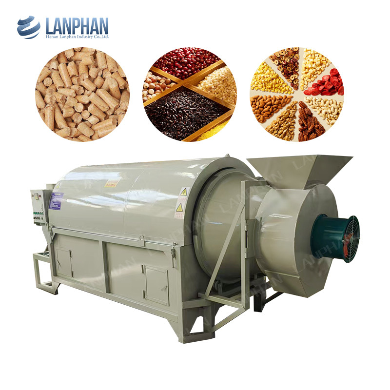 Rotary Drum Dryer Hout Rotary Dryer Zaagstof Rotary Drum Drying Equipment Industrieel Drum Dryer