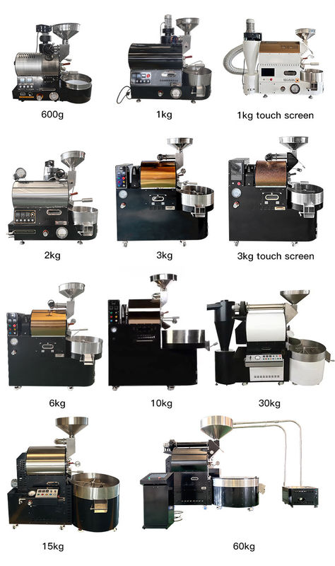 Home Desktop 1000g Half Hot Air Roaster Machine Factory