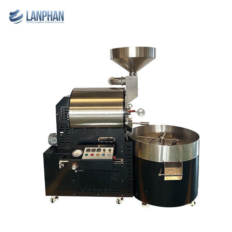 Half Hot Air Roaster Drum Half Hot Air Coffee Roaster Coffee Roaster Machine voor de fabriek