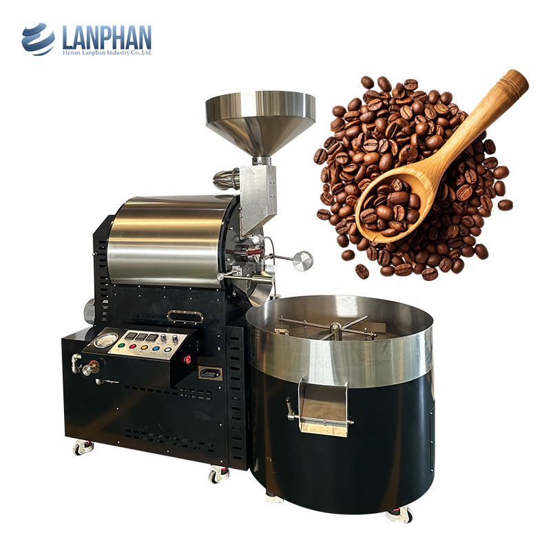 Half Hot Air Roaster Drum Half Hot Air Coffee Roaster Coffee Roaster Machine voor de fabriek