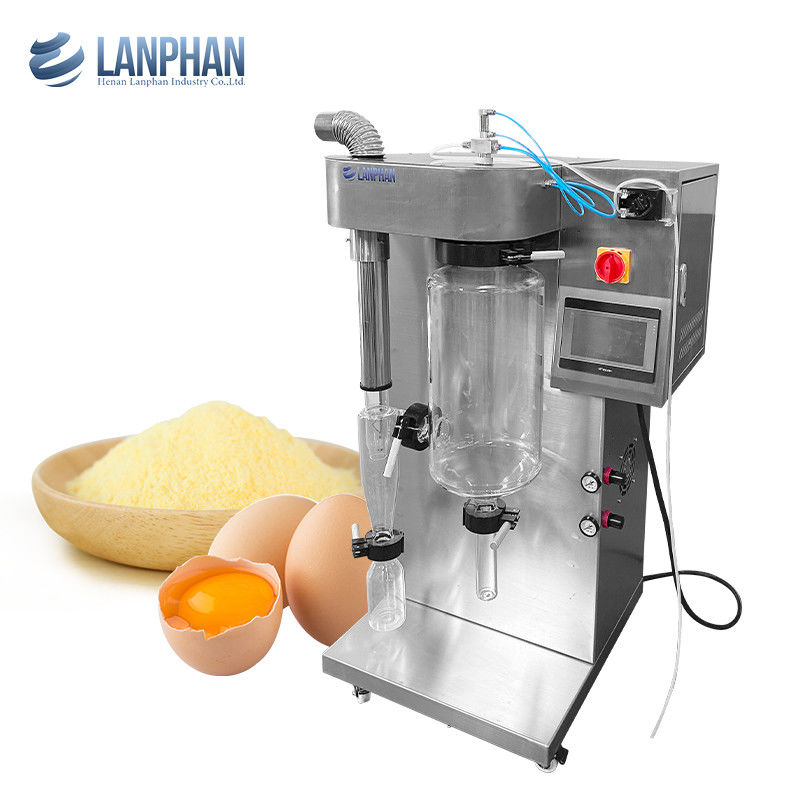 1500 ml/h ~2000 ml/h Glas laboratorium sproeidroger voor tomaten melk koffie ei poeder wei