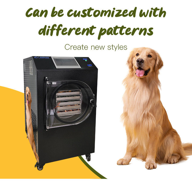 Vacuümvriesdroger Vriesdroger Machine voor Vlees Huisdierenvoer Vriesdroger voor Fruit