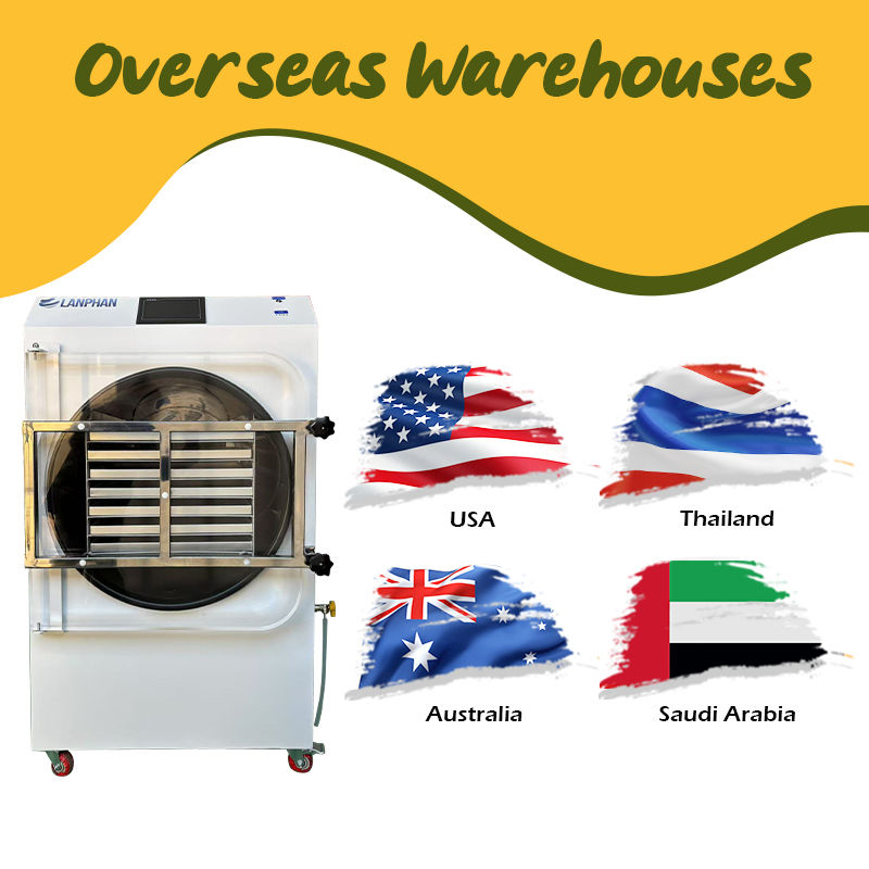 4m2 14 Grote Laden Vacuüm Voedsel Vruchten Droger Machine Prijs Commerciële Voedsel Vacuüm Vriesdroog Apparatuur