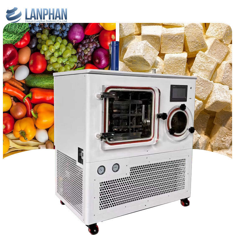 8kg/ Batch Lyofilisatie Industriële Laboratorium Vriesdroger Farmaceutica, Microbiële Producten