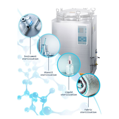 Voedsel 100 Liter van de de Hoge drukstoom van Autoclaven de Chemische Medicial Sterilisators 0,23 Mpa