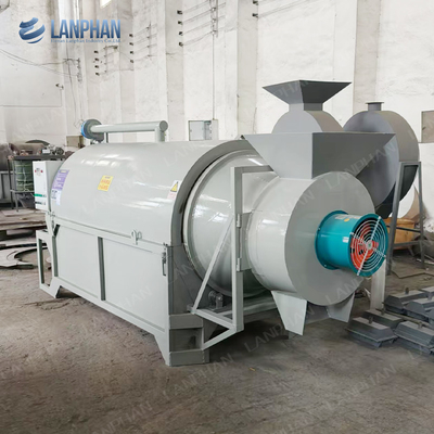 Rooster van noten Rooster van cacaobonen Spice Rotary Drum Dryer Hout Rotary Dryer
