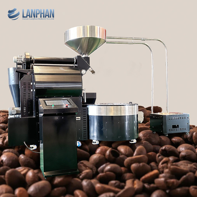 Industriële automatische Espresso koffie rooster 60kg koffiebonen roaster machine