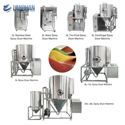 5l industriële sproei-droger chemische melkpoeder sproei-droger sproei-droging apparatuur