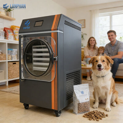 Compact 5 Tray Vriesdroger Roestvrij staal Vacuumdroger voor kleine keukens