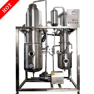 Dalende de Etherische olieethylalcohol Vacuüm18kw SS304 van de Filmevaporator