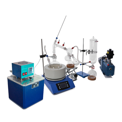 van de de Wegdistillatie van 40W 2L het Dubbele Korte Materiaal 100rpm
