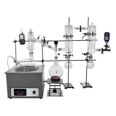Korte de Wegdistillatie Kit With Cold Trap Condenser van 220V 10L